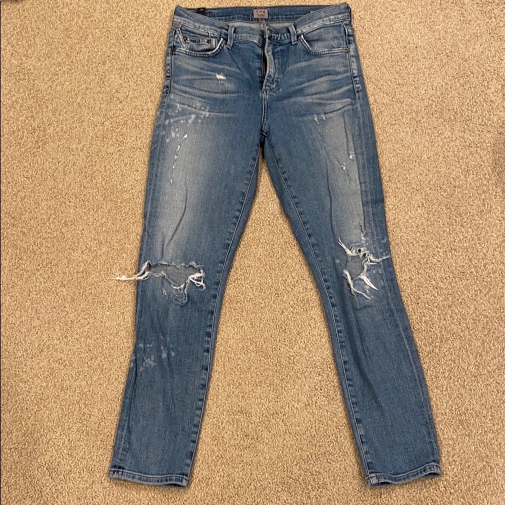 Citizens of Humanity rocket crop high rise skinny